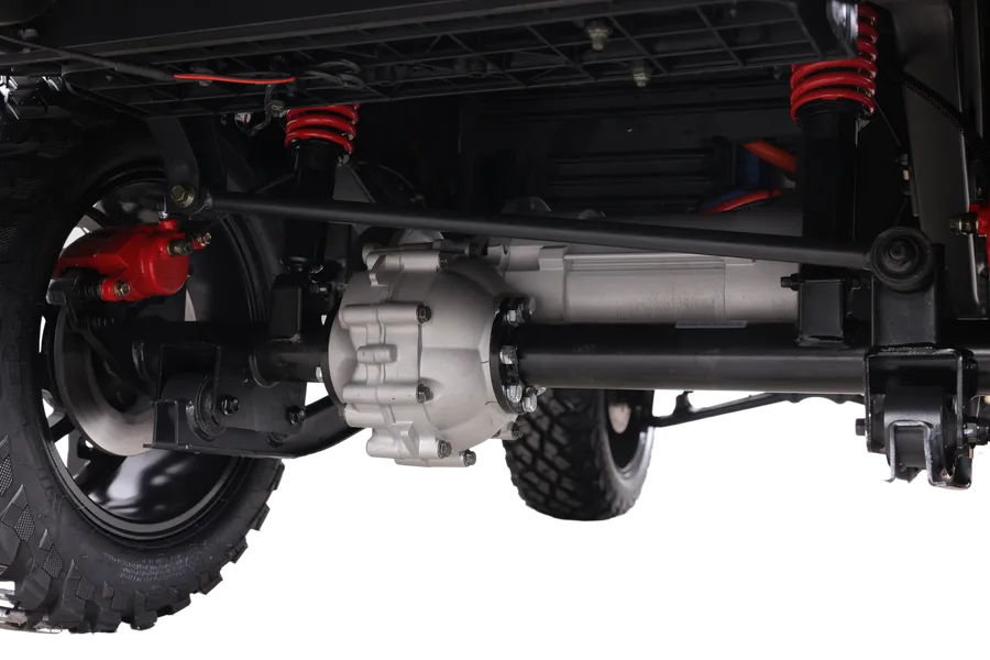 Detalle luces LED carro de golf eléctrico Denago Nomad